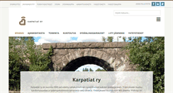 Desktop Screenshot of karpatiat.net