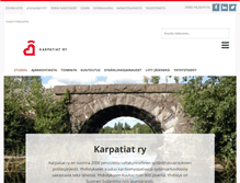 Tablet Screenshot of karpatiat.net